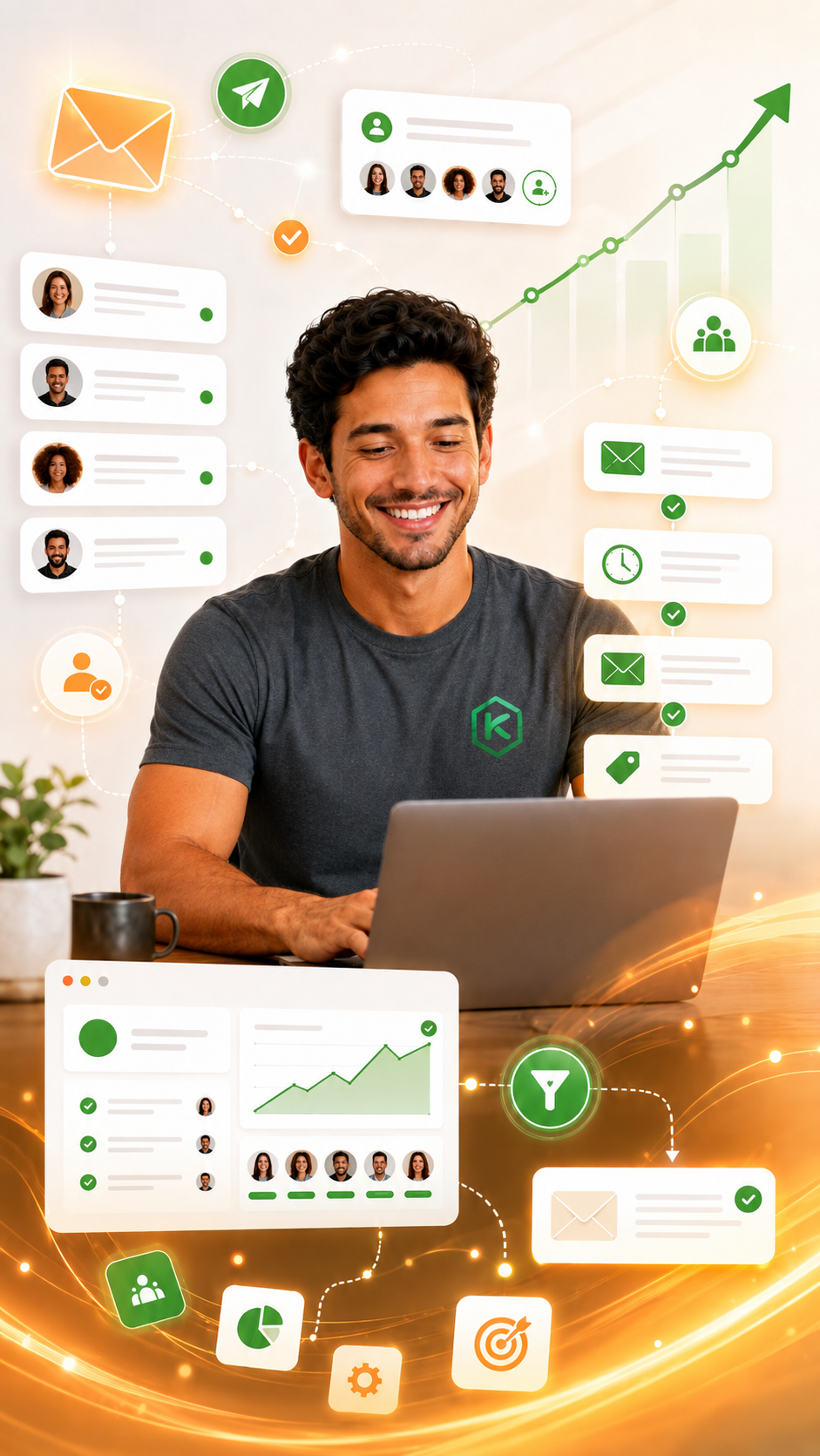 AWeber follow-up system illustration